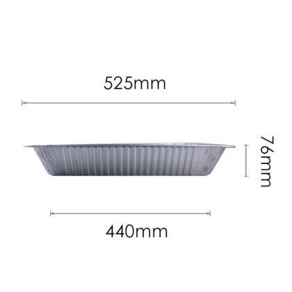 full size deep aluminum pans