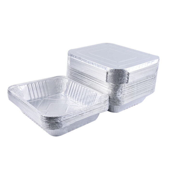 8x8 Aluminum Foil Pans with Lids Eming