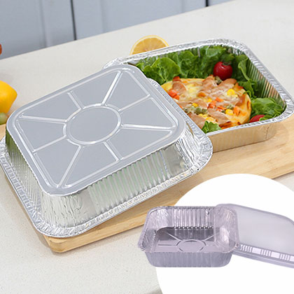 square foil trays