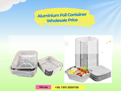 aluminium foil container wholesale price