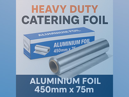heavy duty catering foil 450mm x 75m