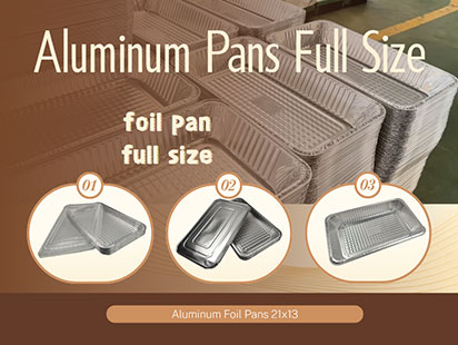 aluminum pans full size